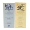 Image 1 : Pair of "Blue Bayou" Menu Cards.