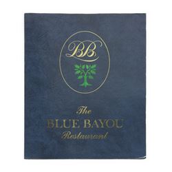 "Blue Bayou" Menu.