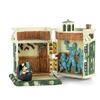 Image 1 : "Haunted Mansion" Hinged Resin Box with Figure.