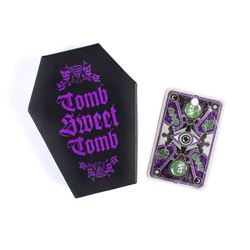 "Haunted Mansion" Coaster Set in Coffin Box.
