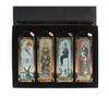 Image 1 : "Haunted Mansion" Framed Glass Stretching Portraits.