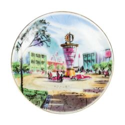 Tomorrowland Small Decorative Plate.