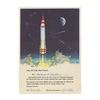 Image 1 : "Rocket to the Moon" Lunar Flight Certificate.