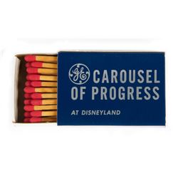  Carousel of Progress  VIP Matchbox.