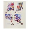 Image 2 : Pair of Disney Theme Park Commemorative Posters.