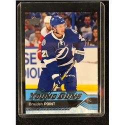 2016-17 Upper Deck - Brayden Point Young Guns Rookie #205 Lightning RC