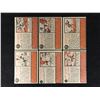 Image 2 : 1962 TOPPS BASEBALL TRADING CARDS LOT (MINT)