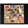 Image 1 : 1962 TOPPS BASEBALL TRADING CARDS LOT (MINT)
