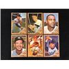 Image 1 : 1962 TOPPS BASEBALL TRADING CARDS LOT (MINT)
