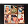 Image 1 : 1962 TOPPS BASEBALL TRADING CARDS LOT (MINT)