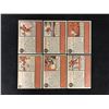 Image 2 : 1962 TOPPS BASEBALL TRADING CARDS LOT (MINT)