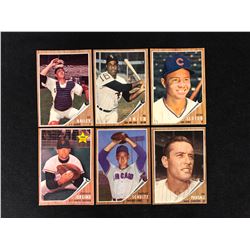 1962 TOPPS BASEBALL TRADING CARDS LOT (MINT)