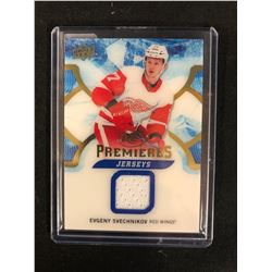 2017-18 Upper Deck Ice Ice Premieres Jerseys #IPJES Evgeny Svechnikov
