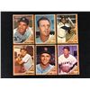 Image 1 : 1962 TOPPS BASEBALL TRADING CARDS LOT (MINT)