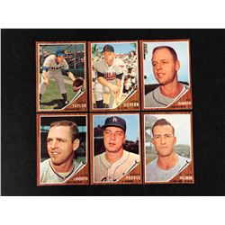 1962 TOPPS BASEBALL TRADING CARDS LOT (MINT)