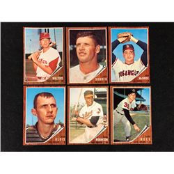 1962 TOPPS BASEBALL TRADING CARDS LOT (MINT)