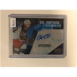2017-18 Upper Deck Ice Glacial Graphs #GGCA Cam Atkinson Auto