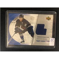 UPPER DECK TEAM ESSENTIALS MARKUS NASLUND HOCKEY CARD