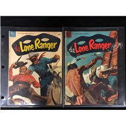 THE LONE RANGER COMIC BOOK LOT (DELL COMICS)