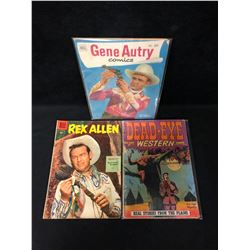 COMIC BOOK LOT (GENE AUTRY/ REX ALLEN/ DEAD-EYE WESTERN)