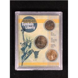 AMERICA'S SYMBOLS OF LIBERTY COIN SET