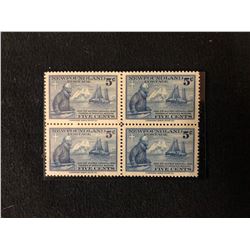 CANADIAN UNCUT STAMPS (NEWFOUNDLAND) 5 CENTS