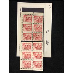 CANADIAN 3 CENT UNCUT POSTAGE STAMPS (CHRISTMAS)