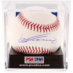 VLADIMIR GUERRERO SIGNED RAWLINGS BASEBALL (PSA/DNA & BECKETT COA)