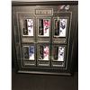 Image 1 : 2006-07 McDONALD'S NHL STAR STICKS FRAMED DISPLAY