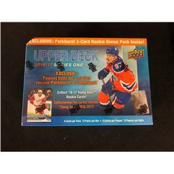 2016-17 UPPER DECK SERIES ONE HOCKEY BOX (13 PACKS)