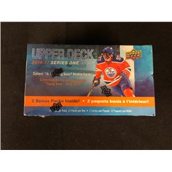 2016-17 UPPER DECK SERIES ONE HOCKEY BOX (12 PACKS)