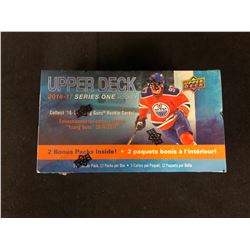2016-17 UPPER DECK SERIES ONE HOCKEY BOX (12 PACKS)
