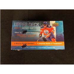 2016-17 UPPER DECK SERIES ONE HOCKEY BOX (12 PACKS)