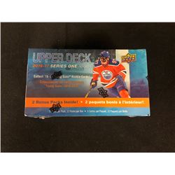 2016-17 UPPER DECK SERIES ONE HOCKEY BOX (12 PACKS)