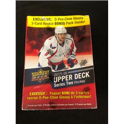2015-16 UPPER DECK SERIES TWO HOCKEY BOX (12 PACKS)