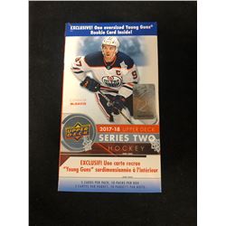 2017-18 UPPER DECK SERIES TWO HOCKEY BOX (10 PACKS)