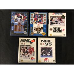 NHL HOCKEY VIDEO GAME LOT