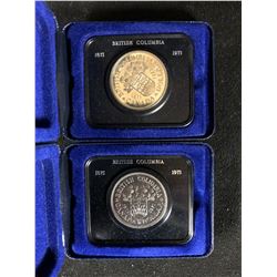 1871-1971 Canada Specimen Dollar Lot (British Columbia)