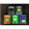 Image 1 : VINTAGE ACTIVISION VIDEO GAME LOT (STARMASTER/ STAMPEDE/ TENNIS...)