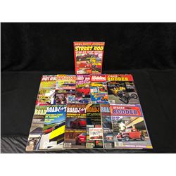 VINTAGE CAR MAGAZINES LOT (STREET ROD/ ROAD & TRACK...)
