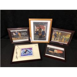 FRAMED ART/ PRINTS LOT