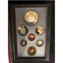 Canada 1989 Double Dollar $1 Proof Coin Set Silver (Mackenzie River)
