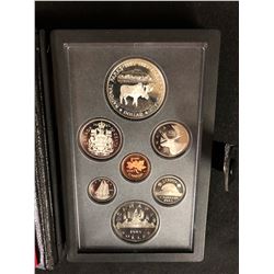 1985 Canada Proof Double Dollar 7 Coin Set (National Parks 100th)