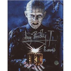 Doug Bradley Signed "Hellraiser" 8x10 Photo Inscribed "Pinhead" (Legends COA)