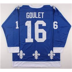 Michel Goulet Signed Nordiques Jersey (Beckett COA)