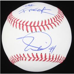 Tim Lincecum Signed OML Baseball Inscribed "The Freak" (Beckett COA)