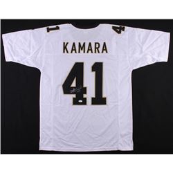 Alvin Kamara Signed Saints Jersey (JSA COA)