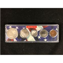 1908  U.S.A BIRTH YEAR SILVER COIN SET (.900 SILVER)