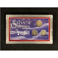 SILVER MERCURY DIME (MINT MARK COLLECTION)