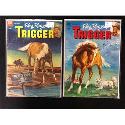 ROY ROGERS' TRIGGER COMIC BOOK LOT (DELL COMICS)